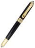 Gullor Fountain Pen with Ink Golden Dragon Executive Smooth Fine Black Converter, Clip, Pen, Writing, Nib,