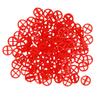 500 Stück Entfernbare Fliesenabstandshalter 1/16 Zoll 2 mm Wiederverwendbar Wandboden Bauwerkzeug Fliesen-Nivelliersystem Rot 2,0 mm