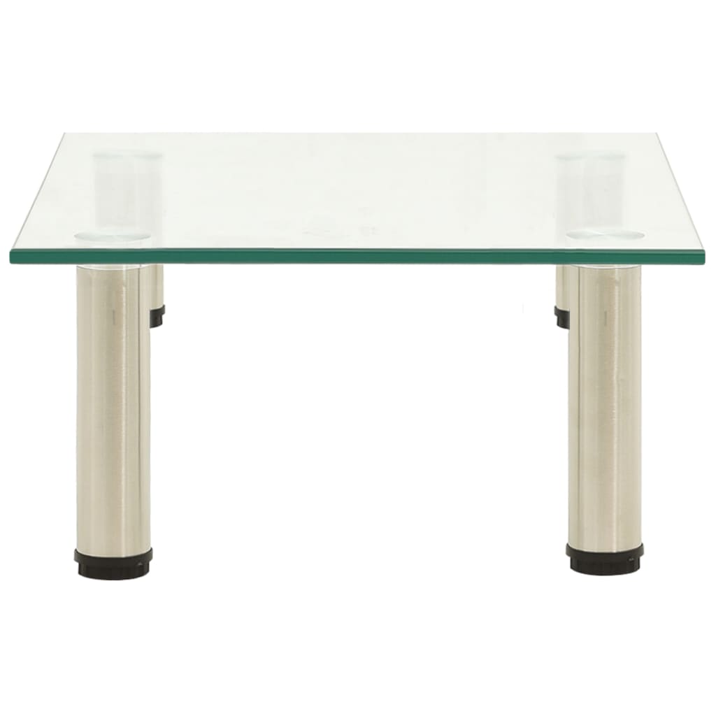 Soporte de TV 40 x 35 x 17 cm Vidrio Templado Transparente