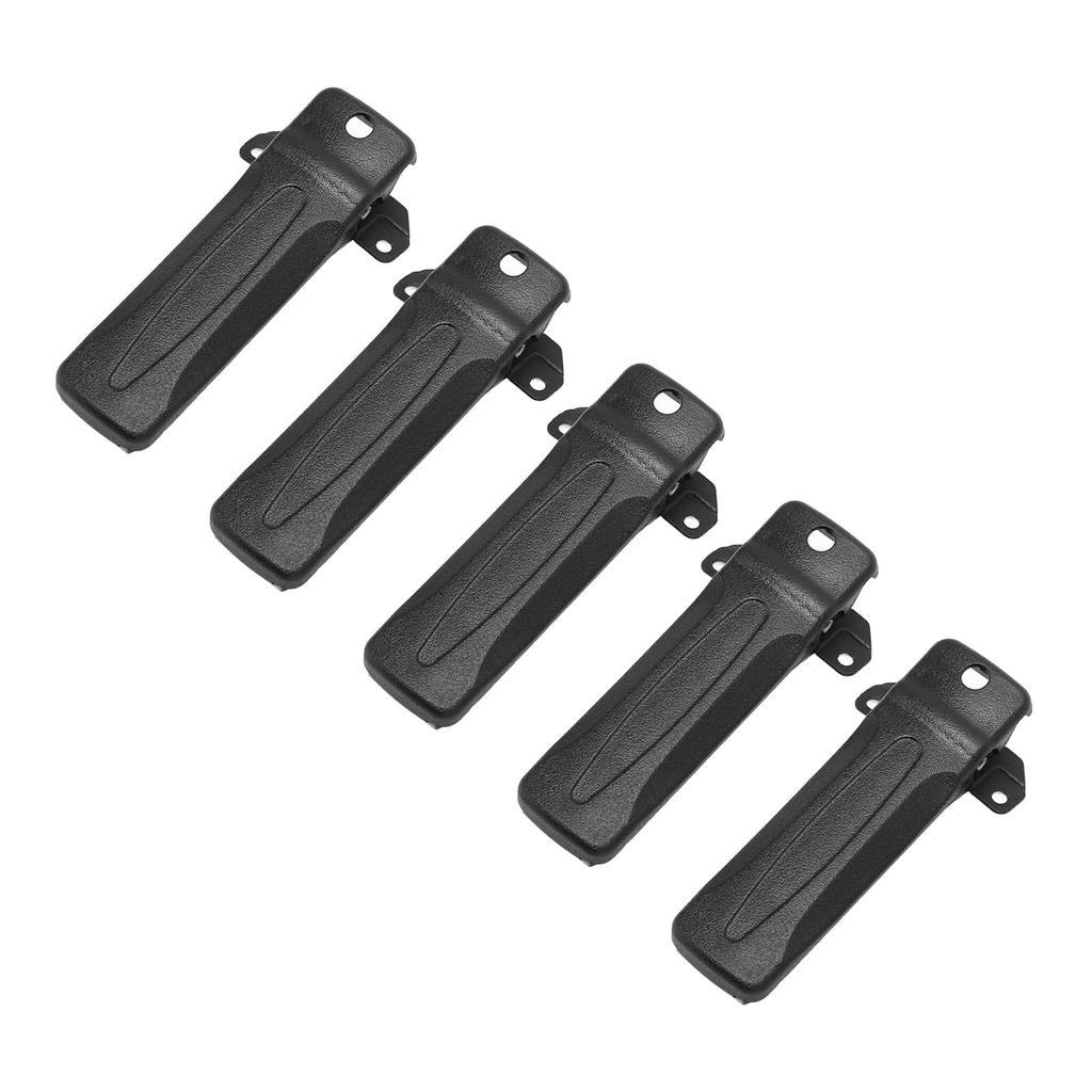 5Pcs Radio Belt Clip Portable Durable Plastic Replacement Radio Belt Clip for Kenwood TK3207 TK2207 TK3207G TK2207G