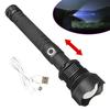 XHP90/XHP70 LED Tactical Flashlight USB Rechargeable Zoomable 5Modes Torch Light Use 26650 Battery Waterproof Handlamp