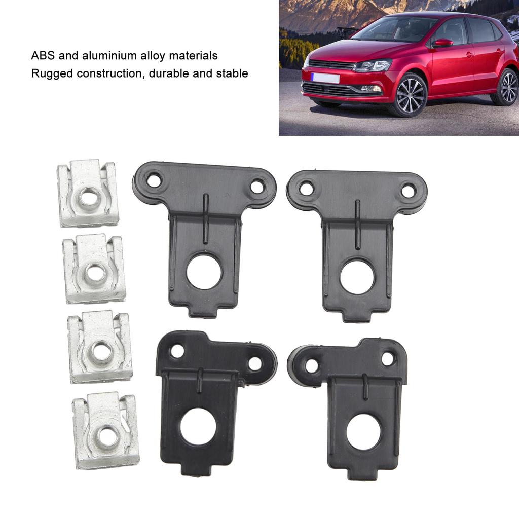 Links Rechts Seite Scheinwerfer Halterung Lasche Reparaturset Aluminiumlegierung Hochfest Stabile Konstruktion für VW 2016
