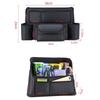 Car Seat Compartment Storage Bag Leather Hanging Bag Armrest Box Car Tissue Box Multi-function Bag Storage Interior Accessories