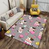 Adorable cows and hearts theme carpet Yoga living room room decor children's crawling mat doormat area rug games mat
