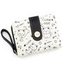 Cute Cat Girls Wallet Short Student Id/Bank Card Holder Money Bag Zipper Wallets For Women Key Storage Purse