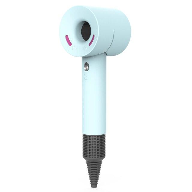 Travel Protective Silicone Case Cover For Dyson Hair Dryer Washable Anti-Scratch Shockproof Dust Proof Case