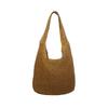 Summer paper handmade straw woven bag large capacity leisure beach bag daily commute vacation travel shoulder bag
