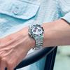 Orient Watch Mako SOLAR Chronograph RN-TX0206L Men's Sky Blue Silver