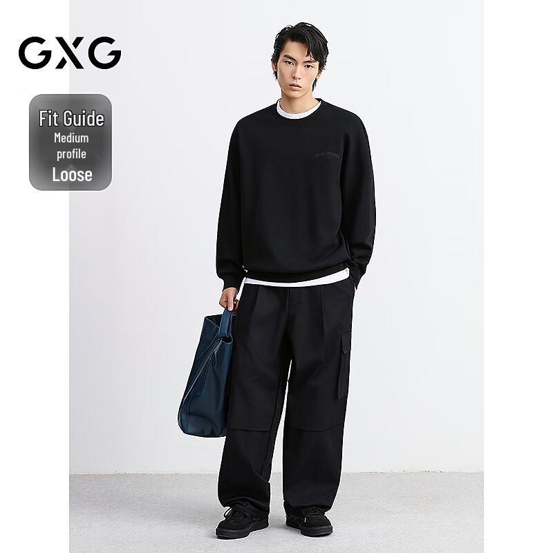 GXG Men's Back Print Crewneck Sweatshirt
