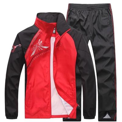 Hommes ensembles vêtements de sport survêtements sweat ensembles 2 pièces veste + pantalon mâle printemps automne costumes grande taille