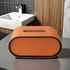 Multi-functional Paper Towel Box Leather Paper Towel Dispenser Napkin Storage Case  Car