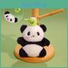 Plüsch-Schlüsselanhänger Panda mit Zugleine zur Taschen-Dekoration und als Geschenkidee