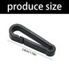 5Pcs Backpack Bag Buckle Tent Hanging Strap Hook Bag Accessories Connection Fix Hook for Hiking Backpack Organization
