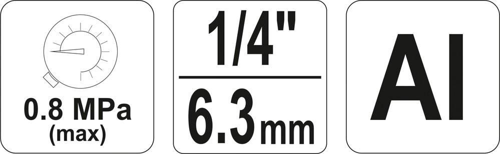 YT-2373 YATO Blow Gun with Extension