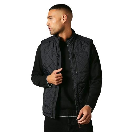 Maine Mens Diamond Quilt Gilet