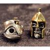 Helmet Skull Swords Pendant Ideal for Paracord and Necklaces Craft Projects Paracord Bead Cultural Crafts