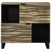 Sideboard Brown 80 x 33 x 75 cm Solid Mango Wood