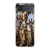 Giraffe Phone Case For Samsung Galaxy Z Flip 3 4 5 Hard Folding Clear PC Bumper For Samsung Z Flip3 Transparent Back Cover