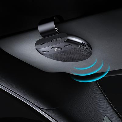 Car Electronics Accessories Wireless Vehicle Car BT Speakers Handsfree Car Kit Hands-free Speakerphone Hands Free Sun Visor Music Player