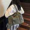 Vintage Women's PU Handbag, Simple Tote Bag, Large-capacity Messenger Bag, Fashionable Large-capacity Daily Handbag, Vintage Style