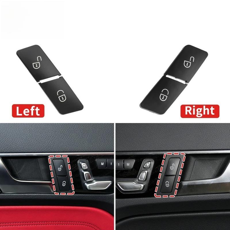 For Mercedes W204 W207 W212 Car Front Door Lock Switch Button Cover Replacement For Benz C E GLK Class C200 GLK260 E300 20490584