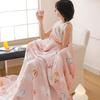 Class A Cotton Six-layer Bubble Gauze Throw Blanket Soft Towel Quilt Comfortable Cover Blanket For Children Adult Baby Daily Use
