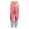 Printed Woven Track Pants Women Bottoms Light-Cyan-Gray Half-Impact-Orange HG1933