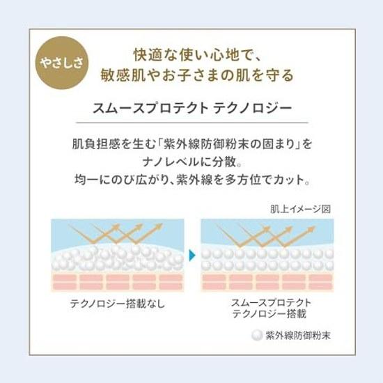 Anessa Mineral UV Mild Gel 90g SPF35+PA+++ fragrance-free sensitive skin suitable babies additive-free sunscreen face body makeup base waterproof.