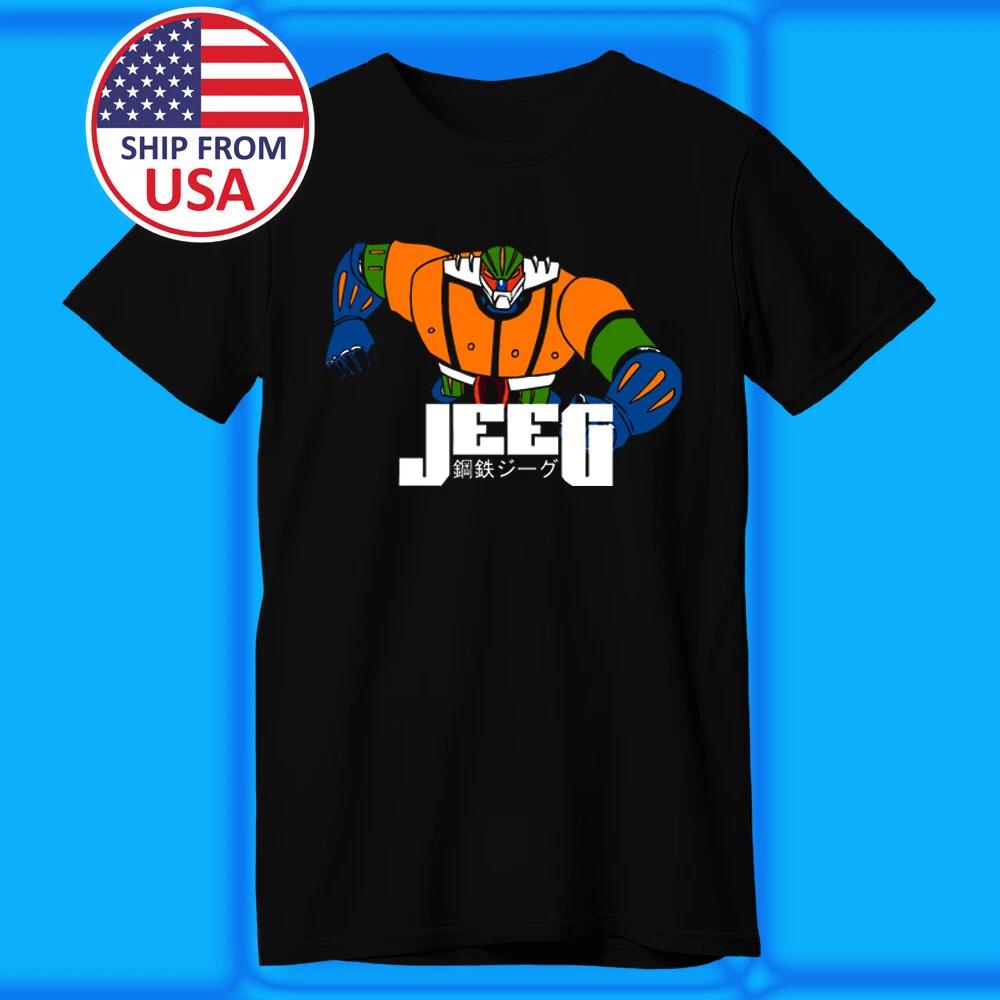 JEEG kKtetsu Classic Retro-Japanese Mecha Anime Men s Black Size S-5XL M