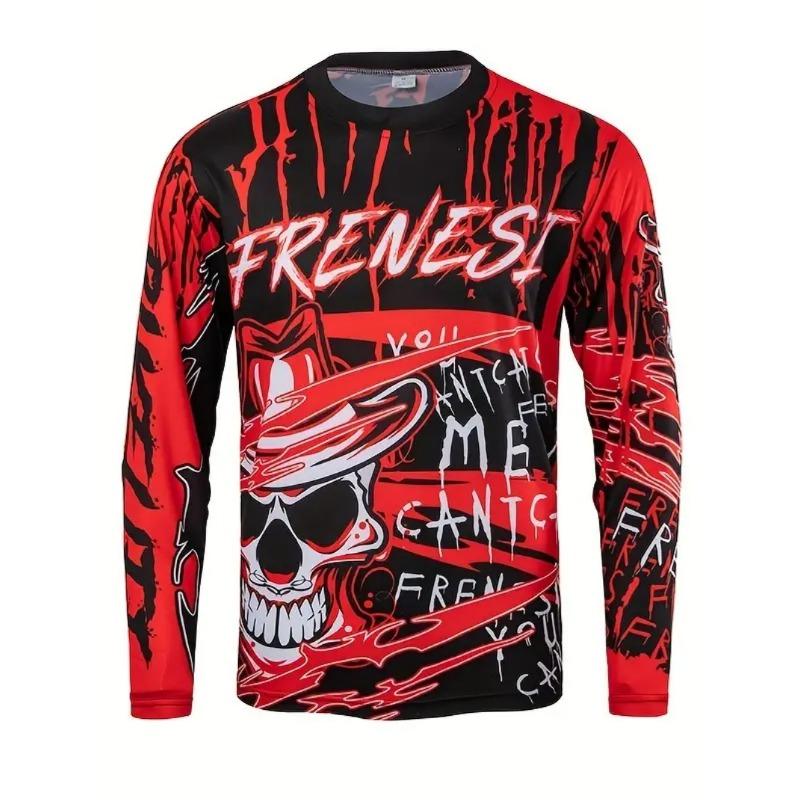 Motorcycle Jersey Downhill Mountain Bike Mtb Shirts Off Road Dh Motorcycle Jersey Motocross Sport Wear Clothing Bike Riding Suit