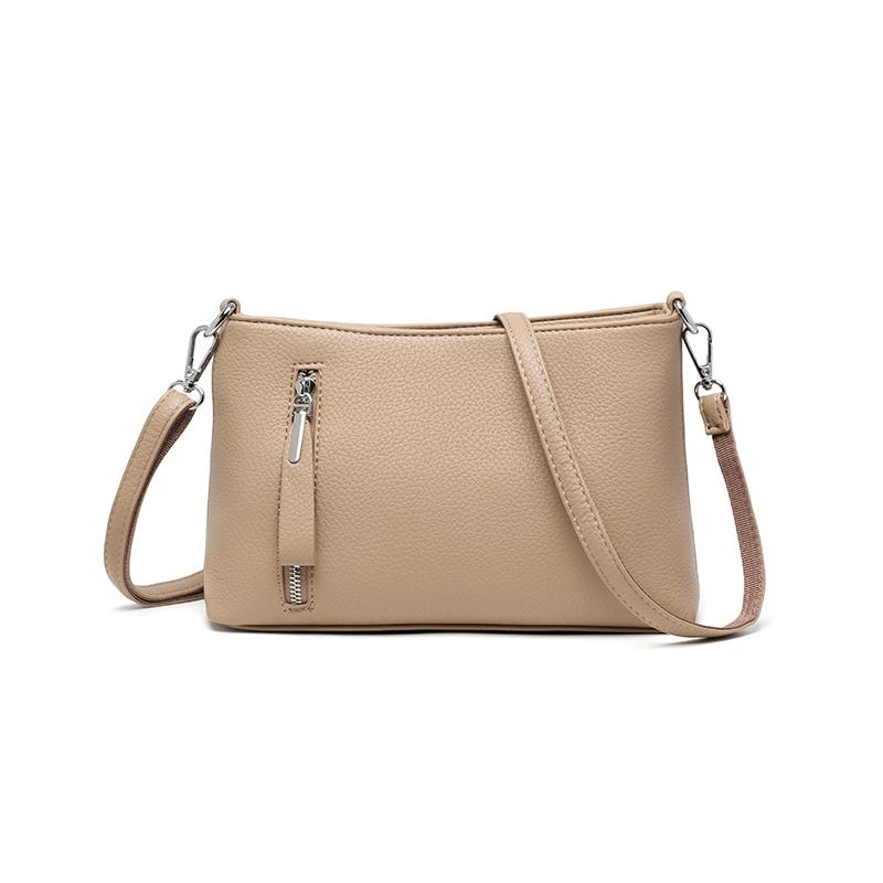 A Sleek and Fashionable Women's Messenger Bag, A Stylish Cross-body Bag, Featuring Multiple Compartments, Ideal for Daily Use, Shopping, and Commuting