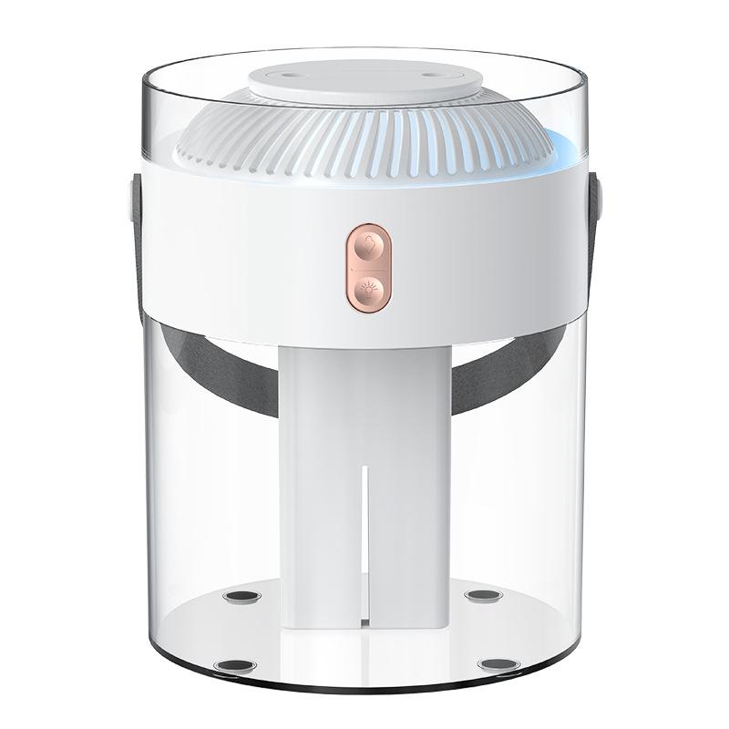 Double Spray Colorful Night Light Humidifier Nano Atomization Wireless Rechargeable Humidifier Portable Mute Humidifier