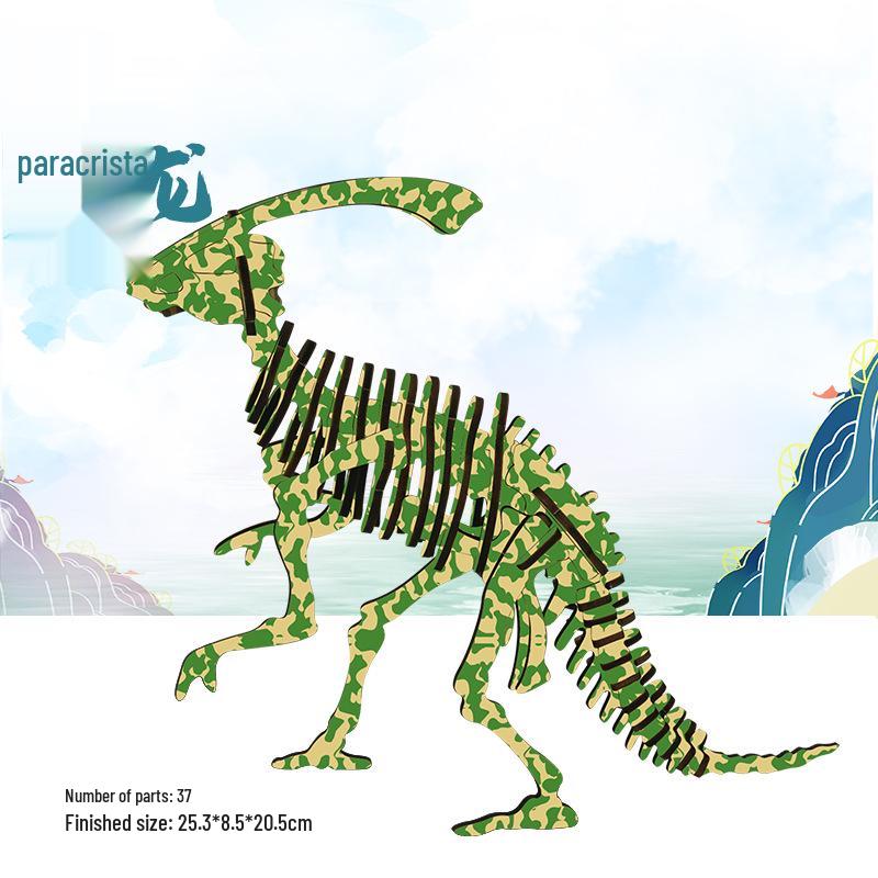 3D Holzpuzzle Modellspielzeug für Kinder ab 6 Jahren - Handgefertigtes Lernspielzeug