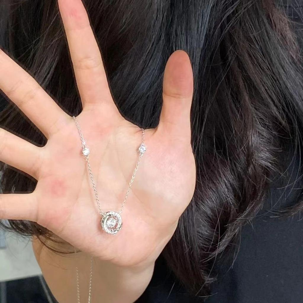 Bowknot Pendant Necklace Exquisite Clavicle Chain Fashion Elegant Necklace for Women Temperament Collar Chains Charm Jewelry