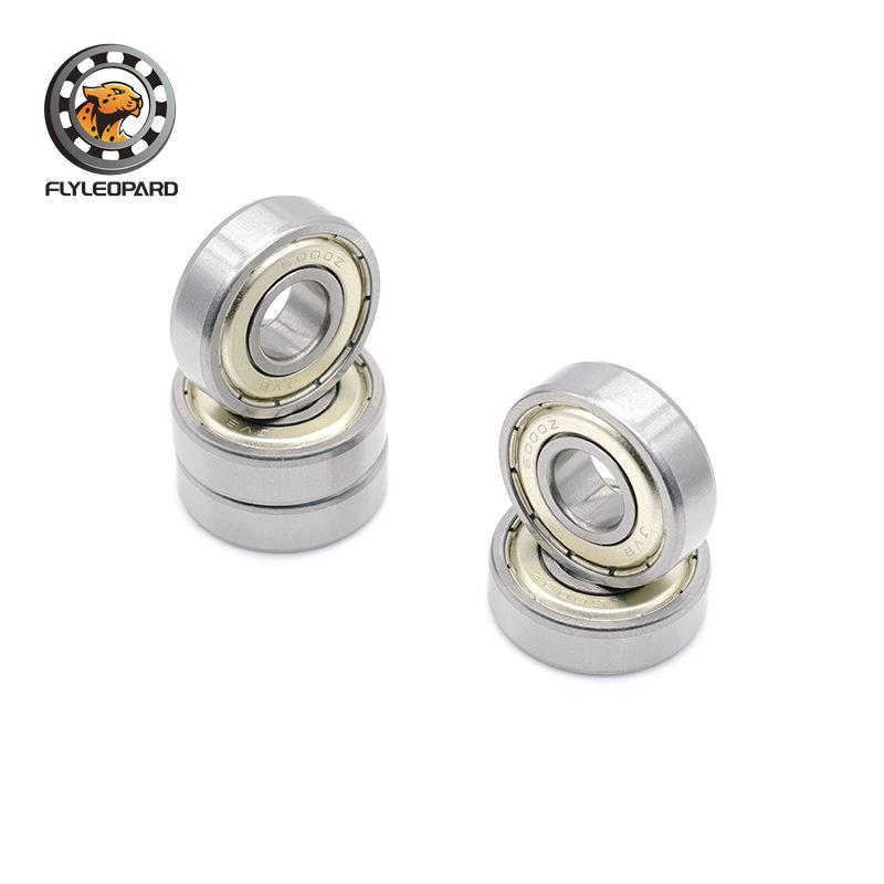 In-stock 6900 2RS Thin-walled Deep Groove Ball Bearing, 10x22x6, High-speed Motor Bearing with Blue Rubber Seal.