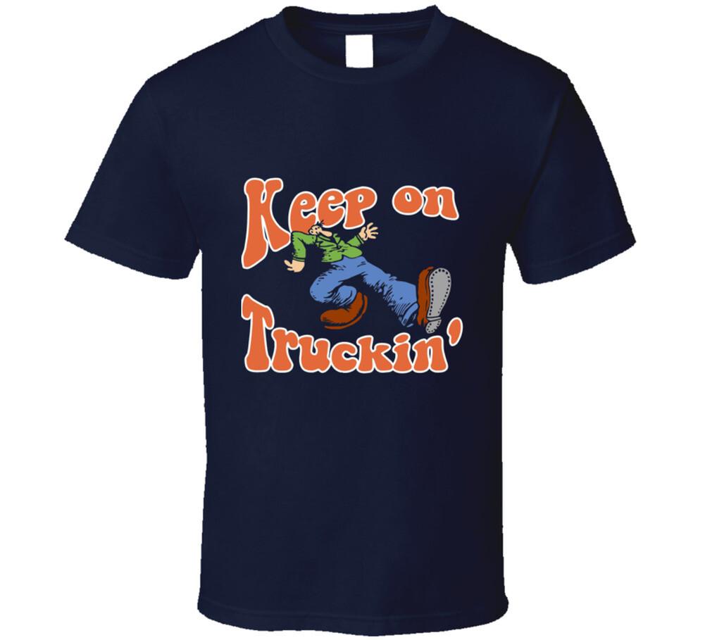 

Keep On Truckin Retro T Shirt Mens Womens Tees Top S
