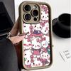 Explosive TEMU/Xiyin/TikTok Sanlio TK cat Hello Kitty for Apple 16 mobile phone case 5303