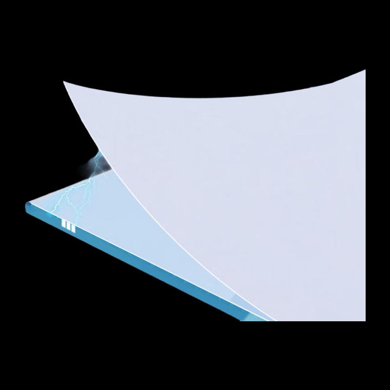 NHZHIW Milchglas Sichtschutz Fensterfolie