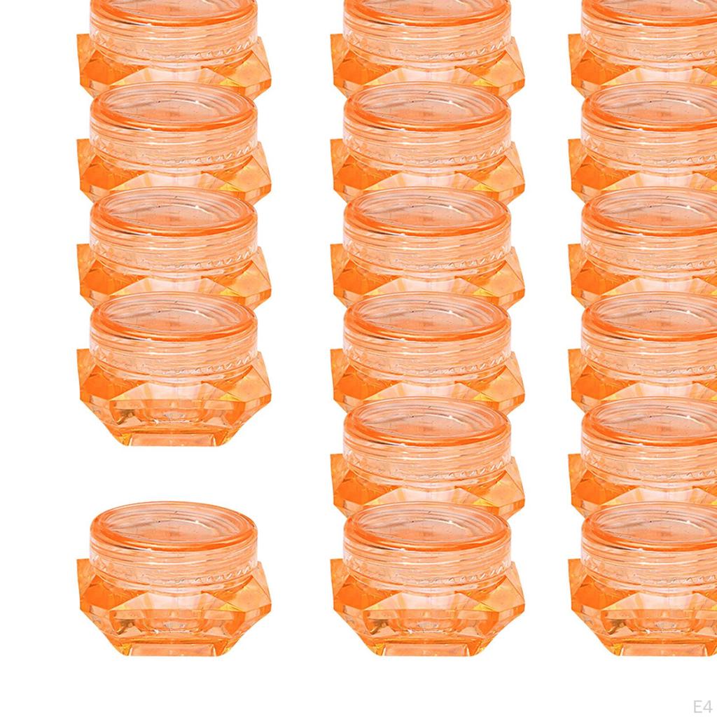 30 Pieces Empty Jar Container Bottle, with Lid Easy to carry Clean, Leak Makeup Storage Jars