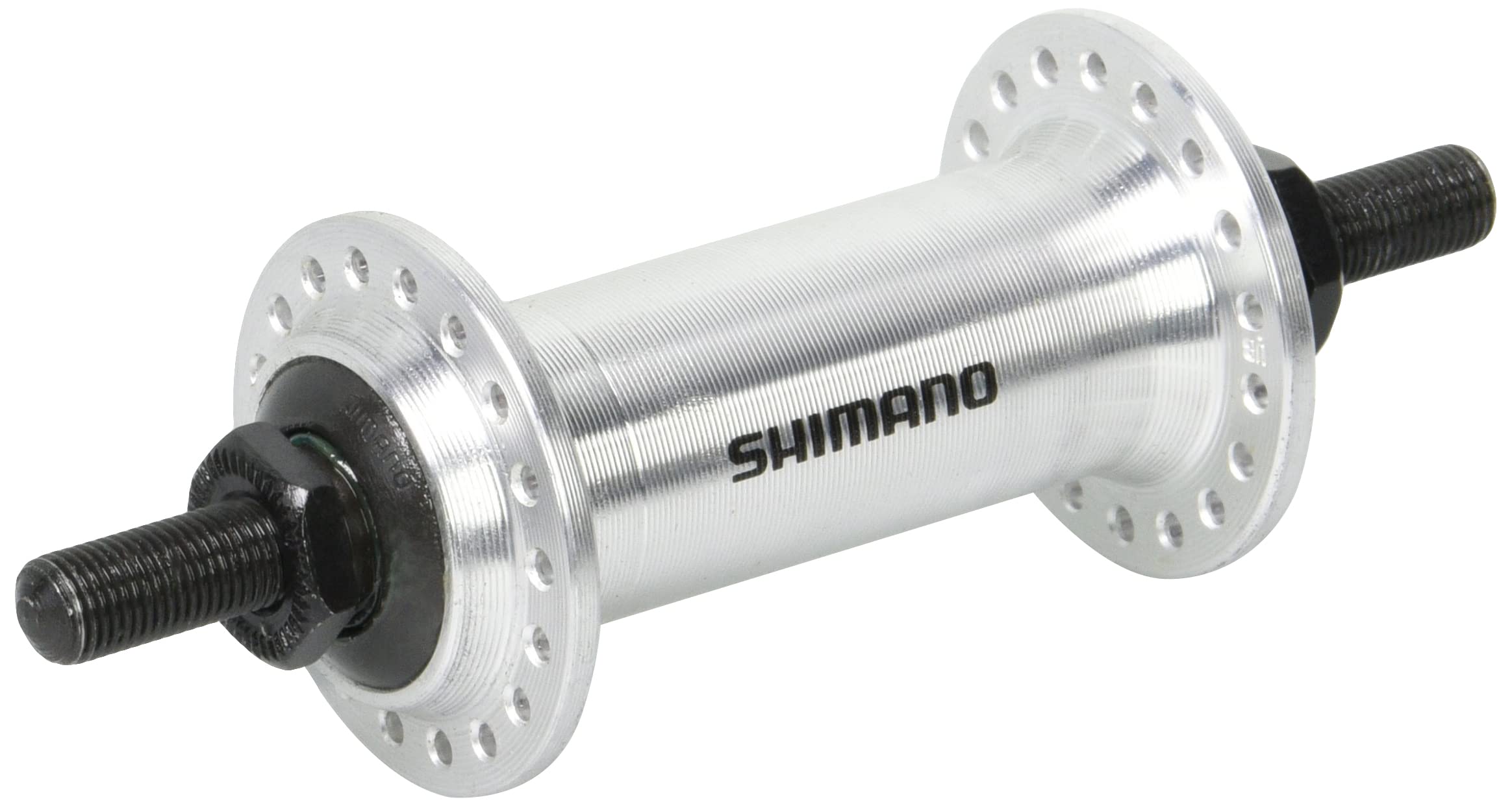 

SHIMANO Front Hub Silver 36H Nut Type EHBTX500DS HB-TX500