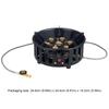 21000W Electronic Ignition Gas Stove with Adapter Portable Outdoor Furnace High Power Furnace for Outdoor Camping Tourist