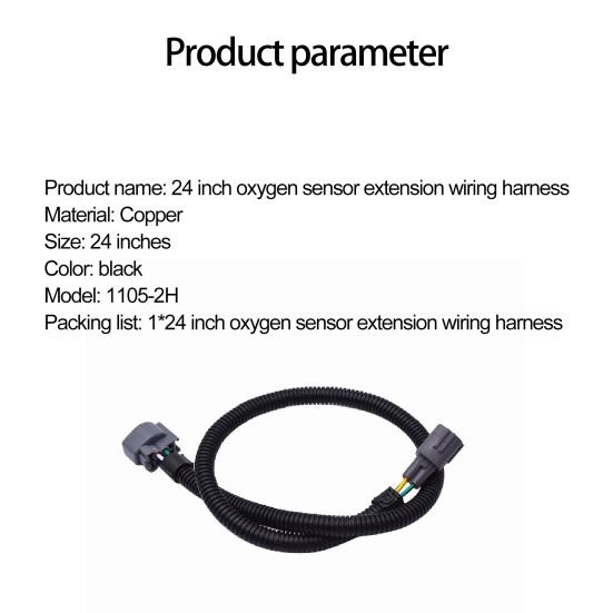 24palcový prodlužovací kabel pro kyslíkový senzor Odolná robustní kabeláž