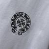 8936 CHROME HEARTS 2026 Summer New High Quality Cotton Round Neck Loose Large Size Men's and Women's T-shirt Couple T-shirt