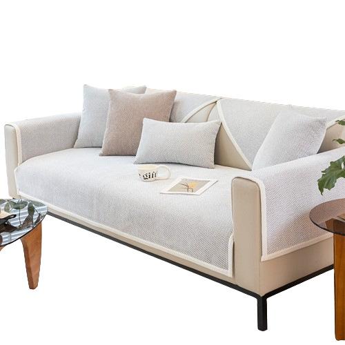 Chenier Sofa Cushion Four Seasons Universal Split Simple Sofa Seat Cushion Armrest Back Cover Towel Cloth