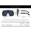 Y2K Vintage Oversized Sunglasses for Women Men Punk Big Frame Luxury Designer Shades UV400 Protection