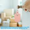 [PATIKIL] Leather Key Fob Leather Keychain 2 Pieces Key Ring