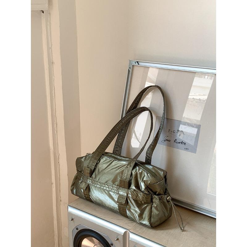 

Niche style underarm bag women s new versatile shoulder bag women s casual soft cloud commuter women s bag зелёный