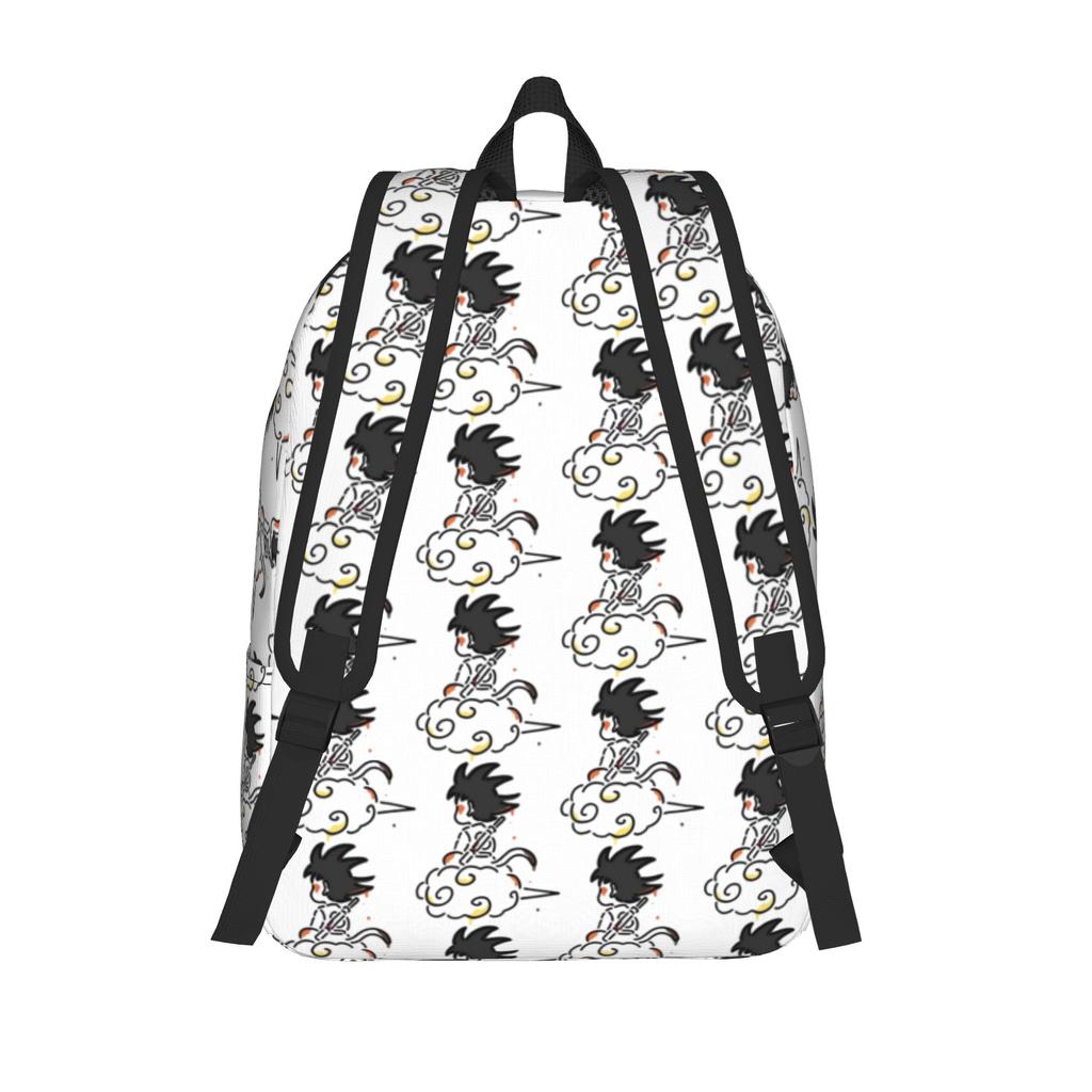DBZ Anime Casual Backpack Durable High School Business Daypack for Men Women College Shoulder Bag