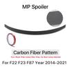 MP M4 PSM Style Rear Bumper Spoiler Lip for BMW 2 Series F22 F23 F87 2014-2021 Roof Trunk Wing Tail Top Wing Rear Wing