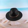 New beach straw hat European beautiful women top hat summer outdoor shading sun protection big brim sun hat